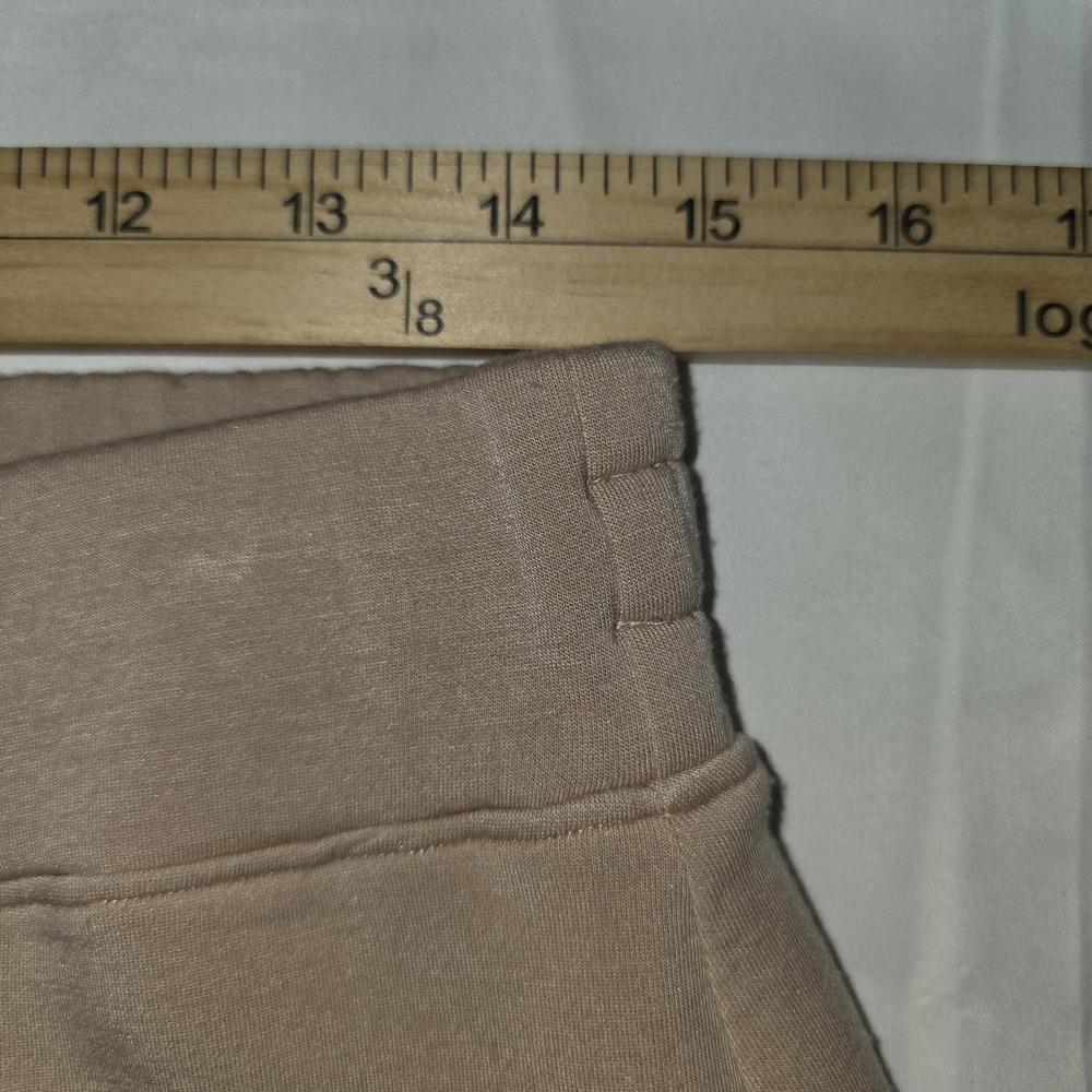 Spanx Sweatpants Air Essentials LARGE Smoke Mauve Pink Wide Leg Pants Airluxe - Picture 5 of 11